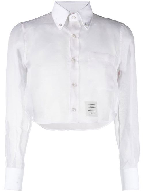 Camicia in seta THOM BROWNE | MWL383C08164100